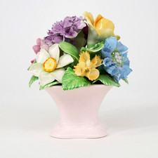 4" Coalport Bone China Floral