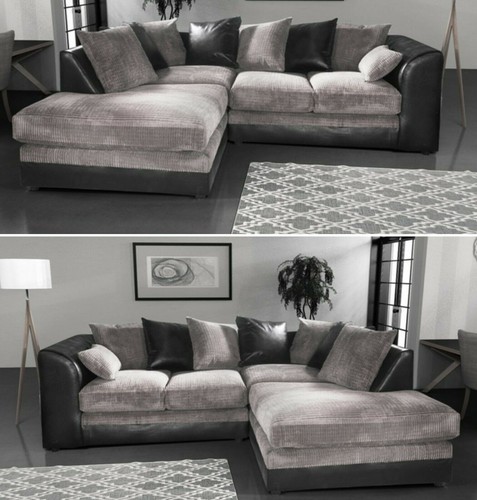 Sale black grey - cord, leather