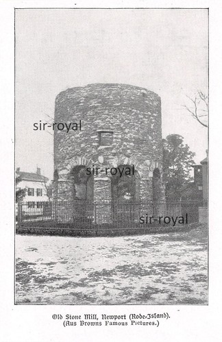 Old stone mill - stone, 1911