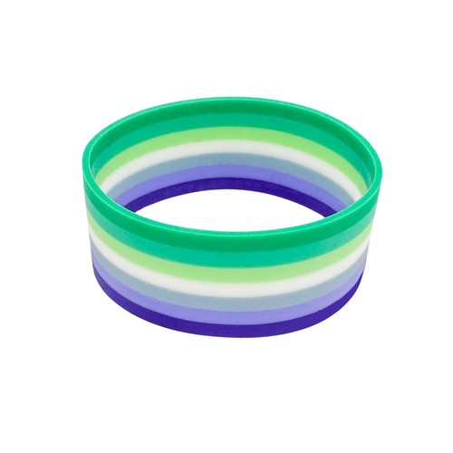 Lgbt pride wristbands silicone - lgbt,