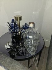 Crystal Head Skull Table Lamp