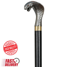 Cobra Head Walking Cane Snake