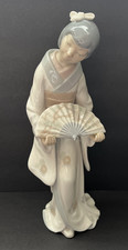 Vtg Lladro NAO Japanese Geisha