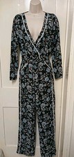 BNWT Lipsy Jumpsuit Size UK 8 Floral Straight Leg.   Z8
