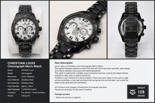 Vintage men watch - men, stainless