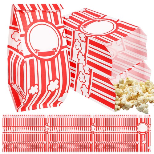 Popcorn paper bags bulk 100pcs - bags,