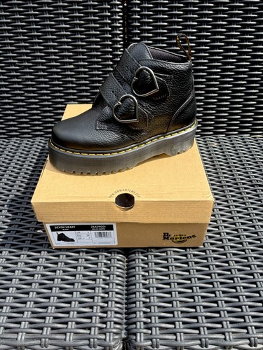 Martens devon heart black - dr,