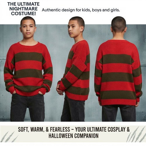 Kids freddy krueger stripe - kids,