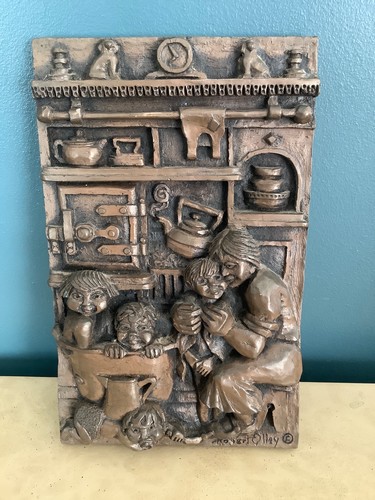 Vintage signed cold cast - vintage,