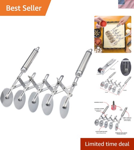 Multi round dough cutter 5 - dough,