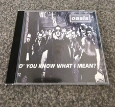 Oasis D'You Know What I Mean USA Import Promo CD