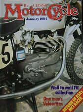  The Classic Motorcycle  JAN 1984 FN, BROUGH SUPERIOR, POWELL, BSA "Spitfire"