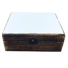 Large glazed wooden - glazed,