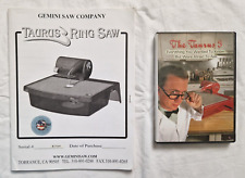 Taurus 3 Ring Saw Instructions and DVD - for Cutting Stained Glass