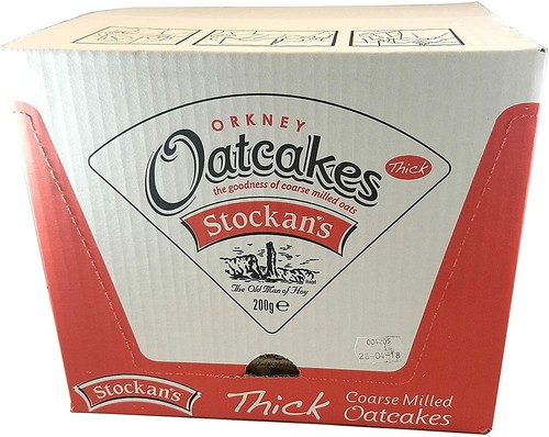 Orkney thick oat cakes - thick,