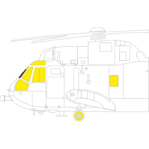 Sea king masking set for - 1:48,