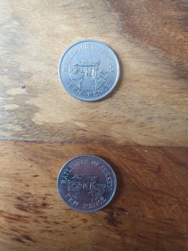 Bailiwick jersey 10p 1992 - bailiwick, of