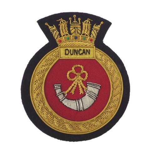 Hms duncan royal - (d37), navy