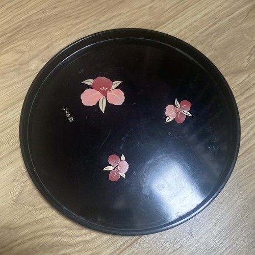 Vintage japanese black lacquer - japanese,