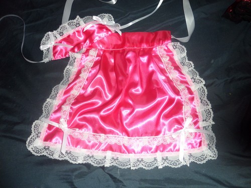 Pretty deep pink satin - pink,