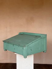 Painted pitch pine desk