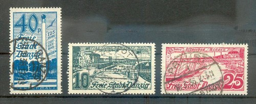 Danzig 259 used set stamped - used,
