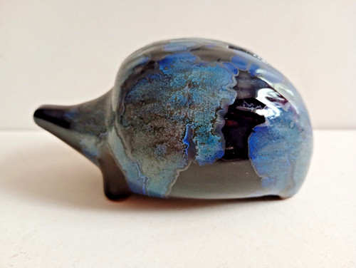 Vintage pottery hedgehog money - vintage,