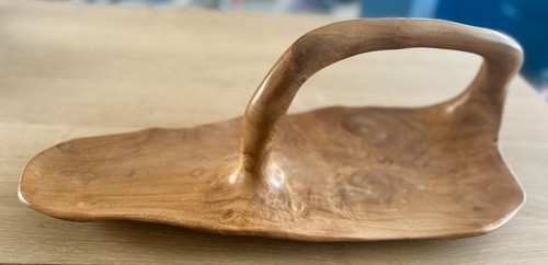 Large hand carved wooden - hand,