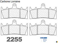 Carbone Lorraine front brake pads for Suzuki GSF 1200 S/N Bandit 2001-2005