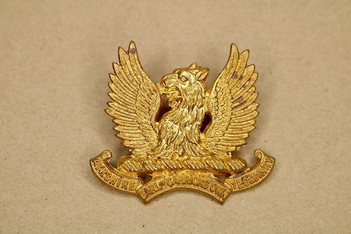Ayrshire regt beret brass - ayrshire,
