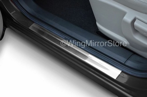 Chrome door sill - door,