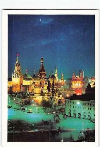 Postcard basil s cathedral - st.,