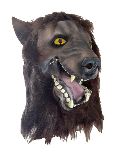 Werewolf mask halloween latex - mask,