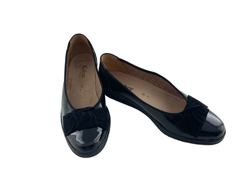 Gabor women black patent - women's,