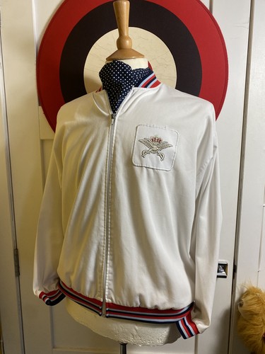 Vtg mod military white tipped - military,