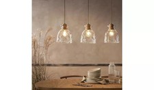 Habitat Vanern Dimple Glass