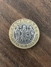2015 Magna Carta £2 Two Pound