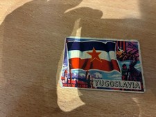 A&BC-FLAGS OF THE WORLD 1960 (SMALL SIZE L80)-#63 - YUGOSLAVIA