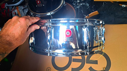 Premier steel 14inch - , snare