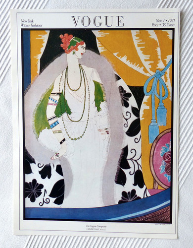Vintage genuine vogue cover - vintage,