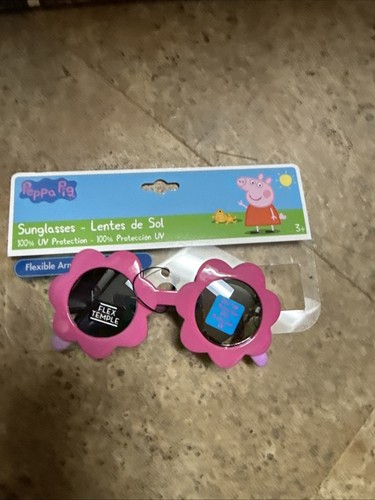 Peppa pig pink sunglasses - pink, uv