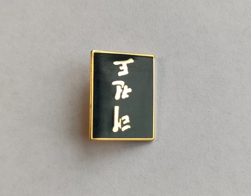 Taekwondo metal lapel pin - metal,
