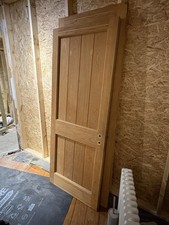2 Stunning Solid Oak Doors