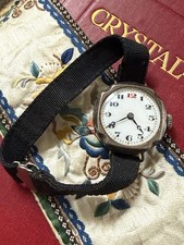 Vintage silver wrist watch - vintage,
