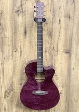 Tanglewood TA4CE Azure Super Folk Foxglove Purple