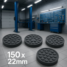 4 Pads 2 Post Rubber Lift Pad