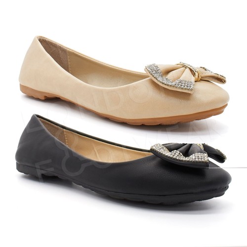 New womens diamante ballet - new,