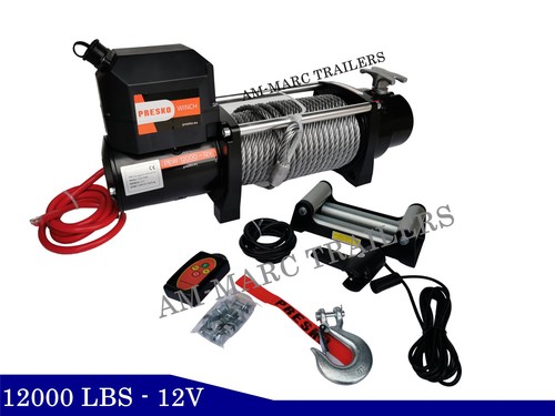 New electric winch - winch, 12v