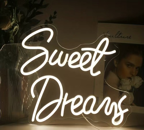 Led neon sign sweet dreams - led,