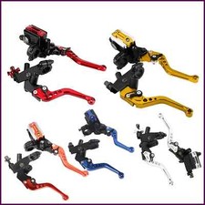 Motorcycle Handlebar Master Cylinder Levers Handle Hydraulic Brake Pump Clutch